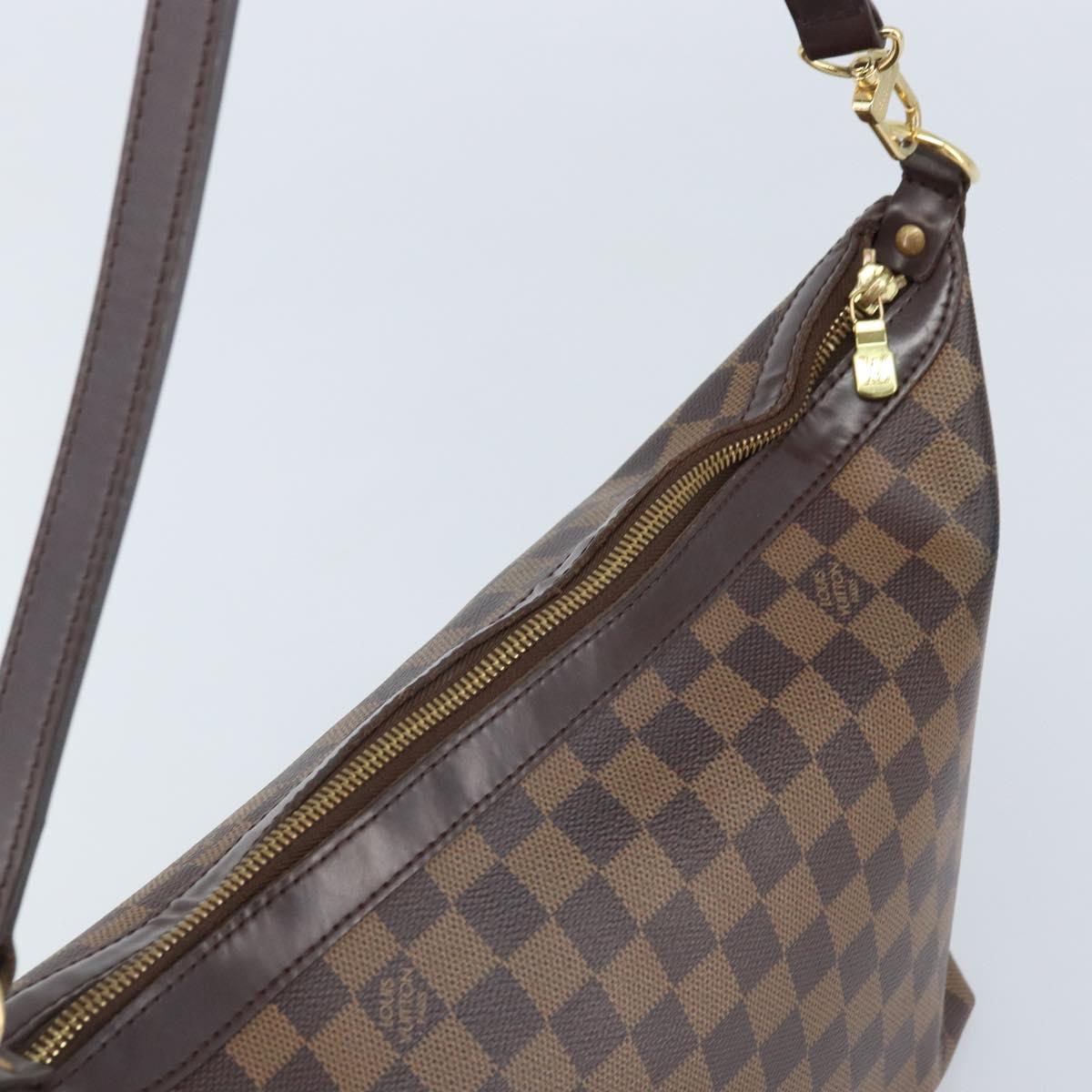 LOUIS VUITTON Damier Ebene Illovo MM Shoulder Bag N51995 LV Auth BAZ139A