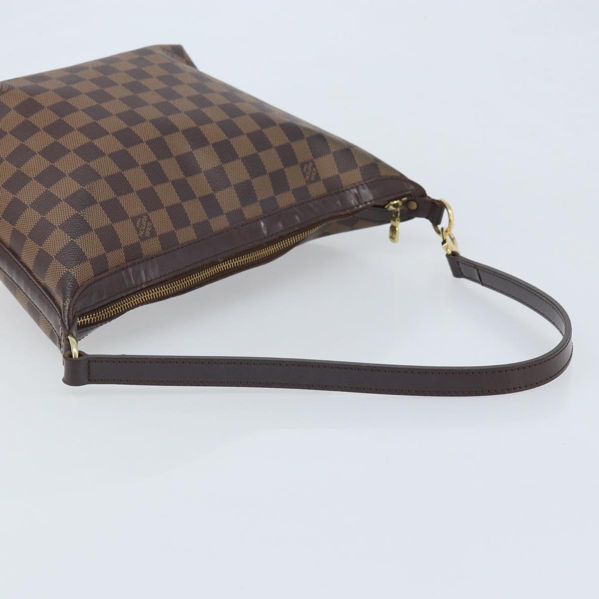 LOUIS VUITTON Damier Ebene Illovo MM Shoulder Bag N51995 LV Auth BAZ139A