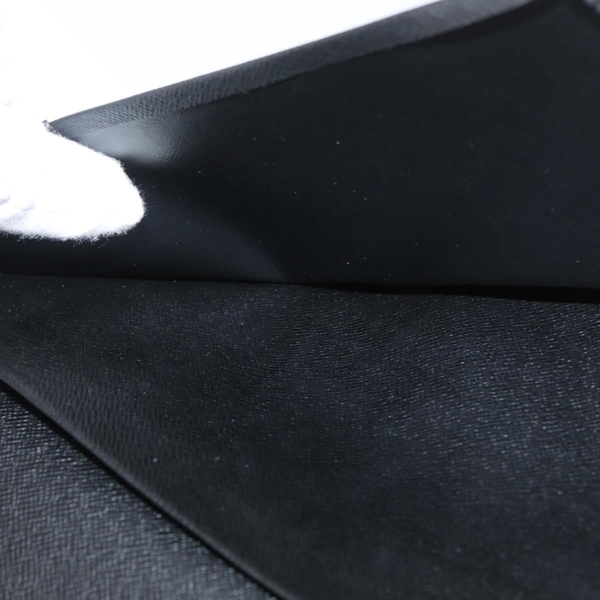 LOUIS VUITTON Epi Agenda GM Day Planner Cover Black R20212 LV Auth BAZ193