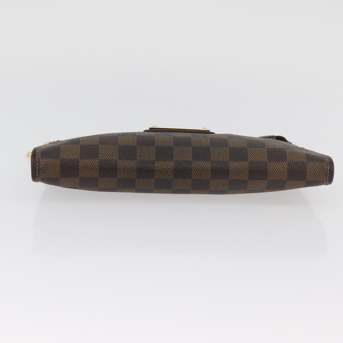 LOUIS VUITTON Damier Ebene Sophie 2way Shoulder Pouch N51135 LV Auth BAZ246