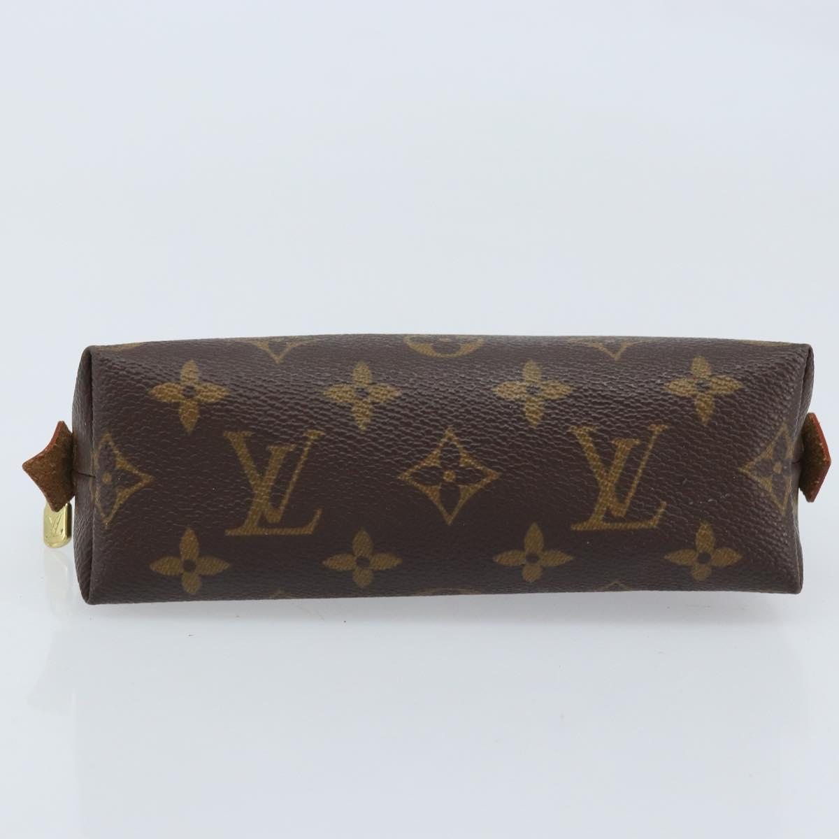 LOUIS VUITTON Monogram Pochette Cosmetic PM Pouch M43998 LV Auth BAZ257