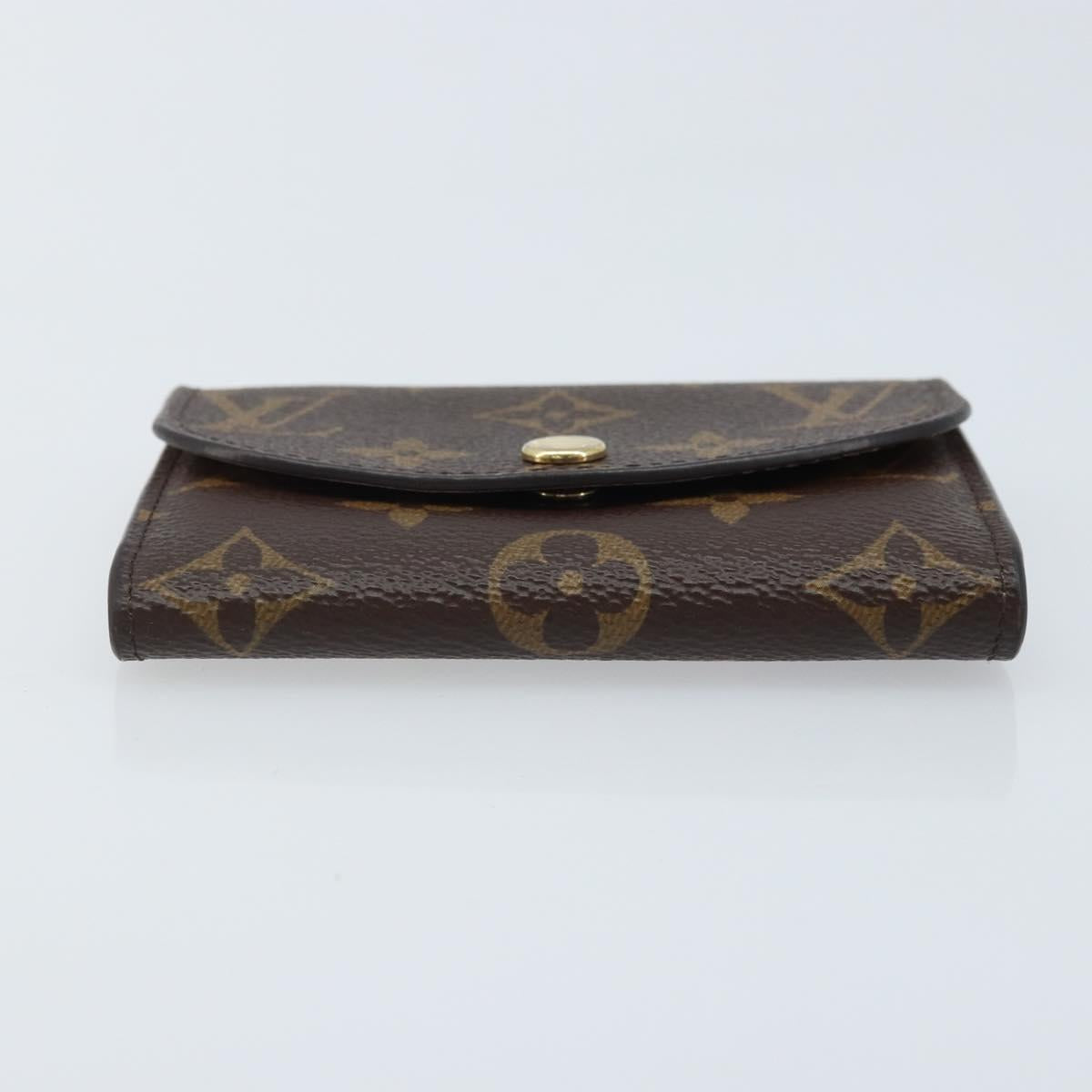LOUIS VUITTON Porte Monnaie Rosary Coin Purse Rose Valerine M62361 Auth BAZ269A