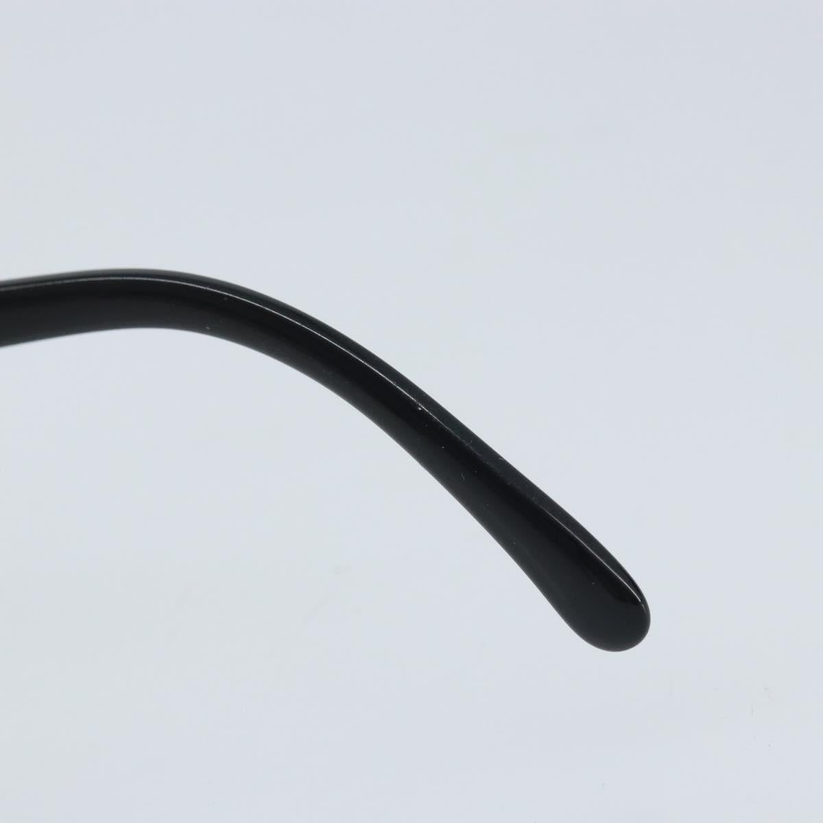 CHANEL Sunglasses plastic Black CC Auth BAZ278