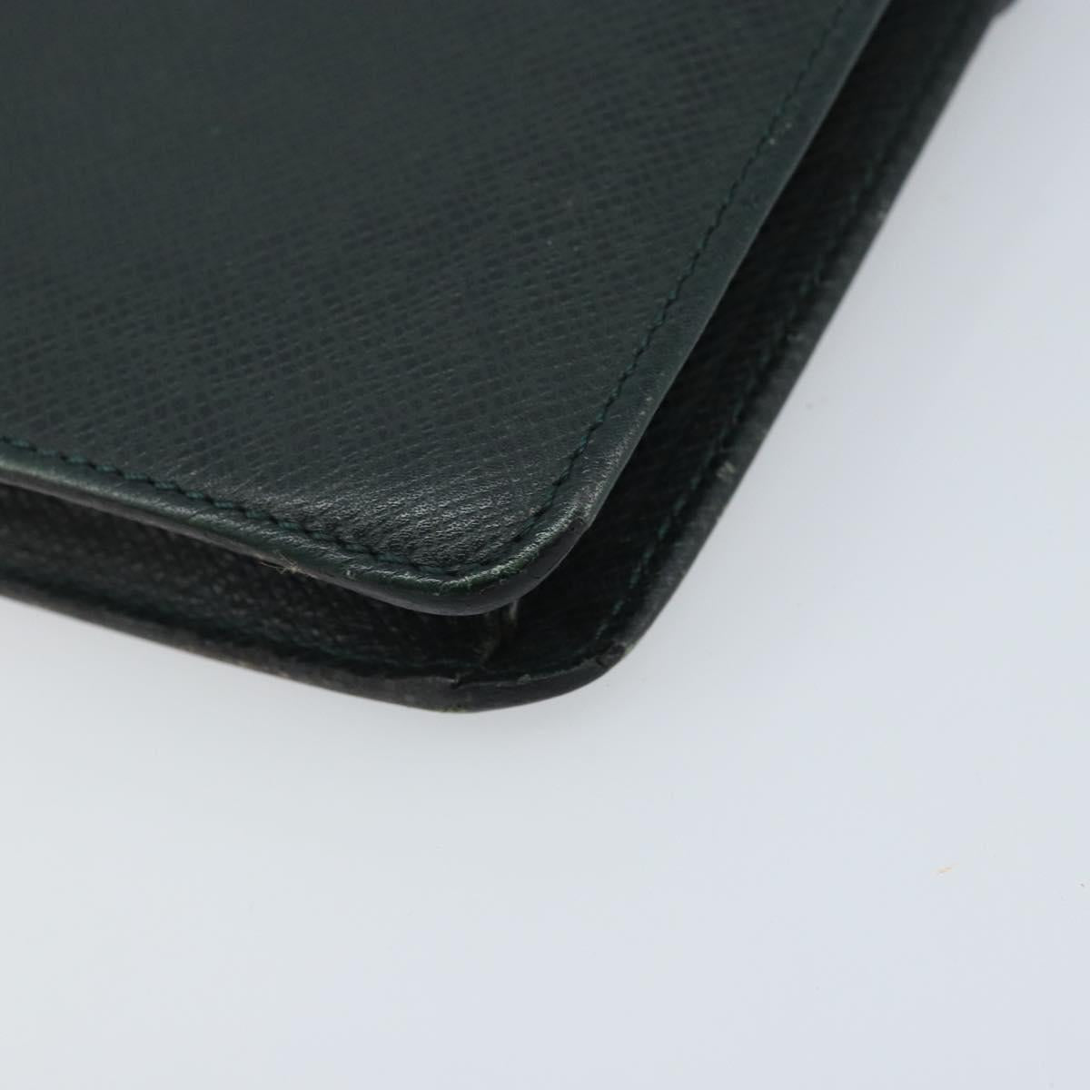 LOUIS VUITTON Taiga Pochette Kourad Clutch Bag Epicea M30194 LV Auth BAZ285
