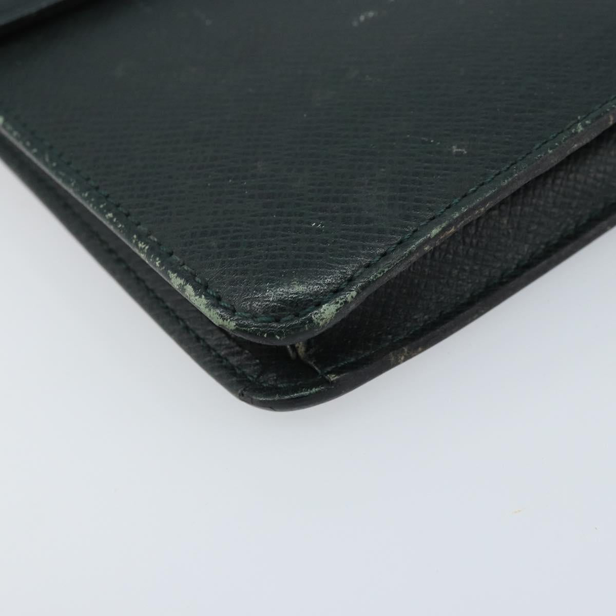 LOUIS VUITTON Taiga Pochette Kourad Clutch Bag Epicea M30194 LV Auth BAZ285