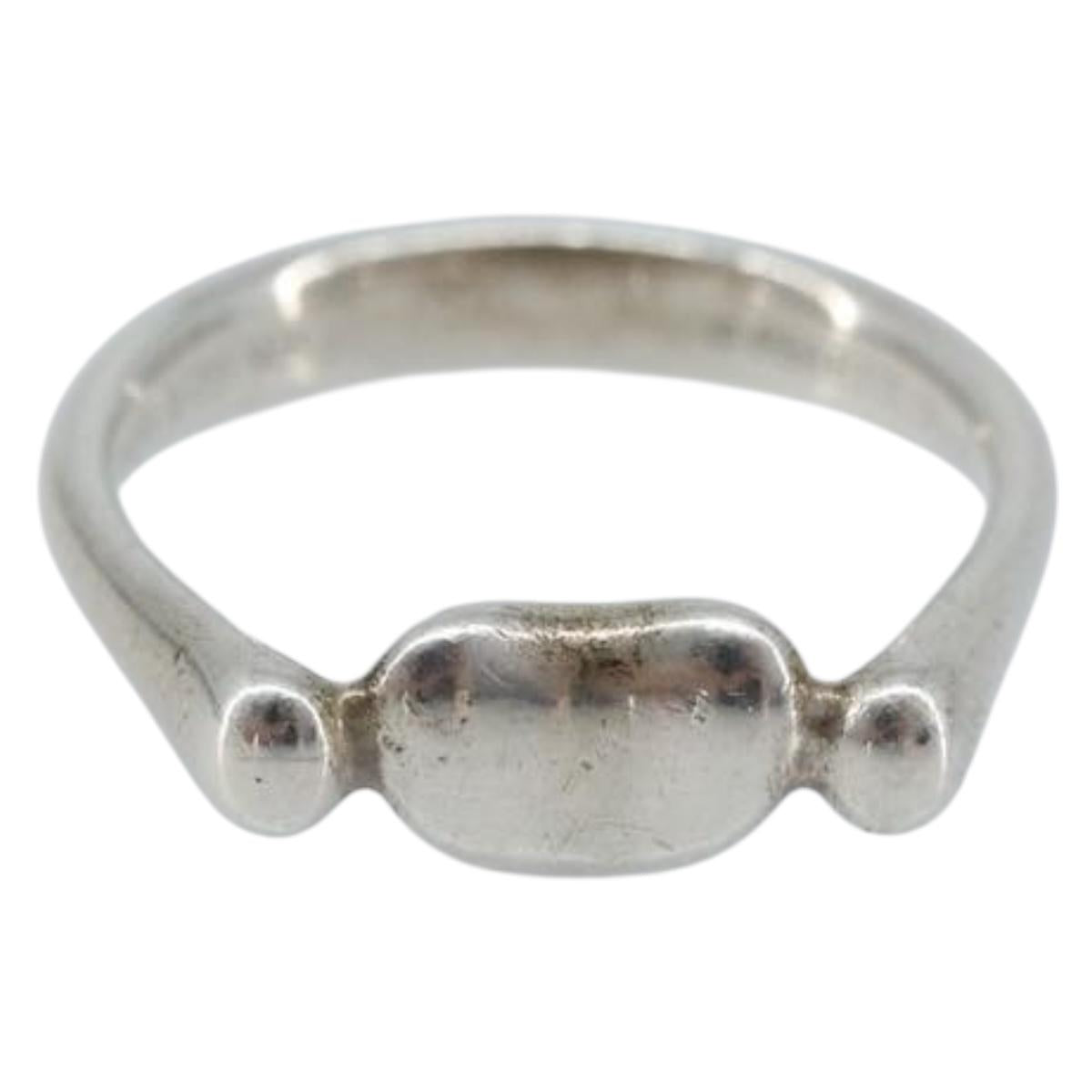 TIFFANY&Co. Ring Ag925 Silver Auth BAZ305