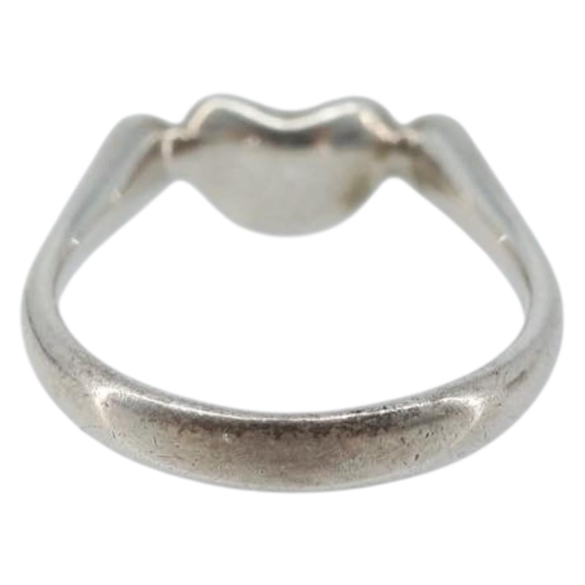 TIFFANY&Co. Ring Ag925 Silver Auth BAZ305