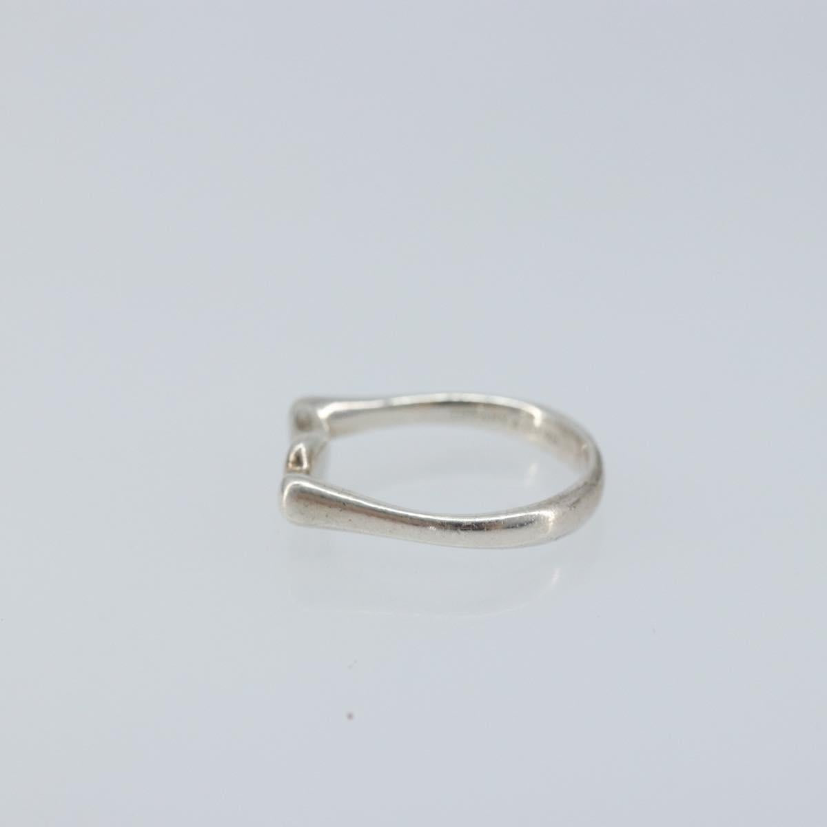 TIFFANY&Co. Ring Ag925 Silver Auth BAZ305