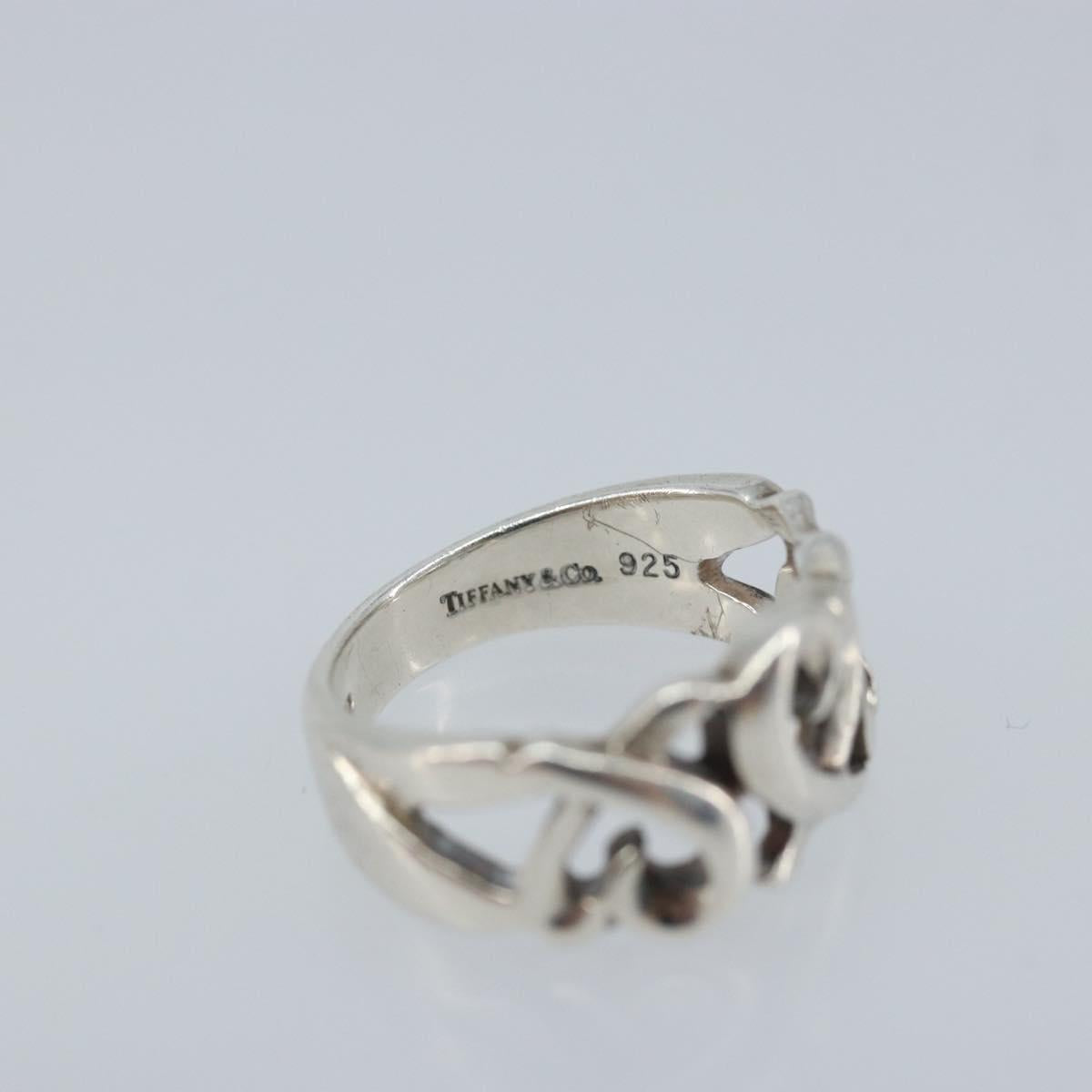 TIFFANY&Co. Ring Ag925 Silver Auth BAZ306