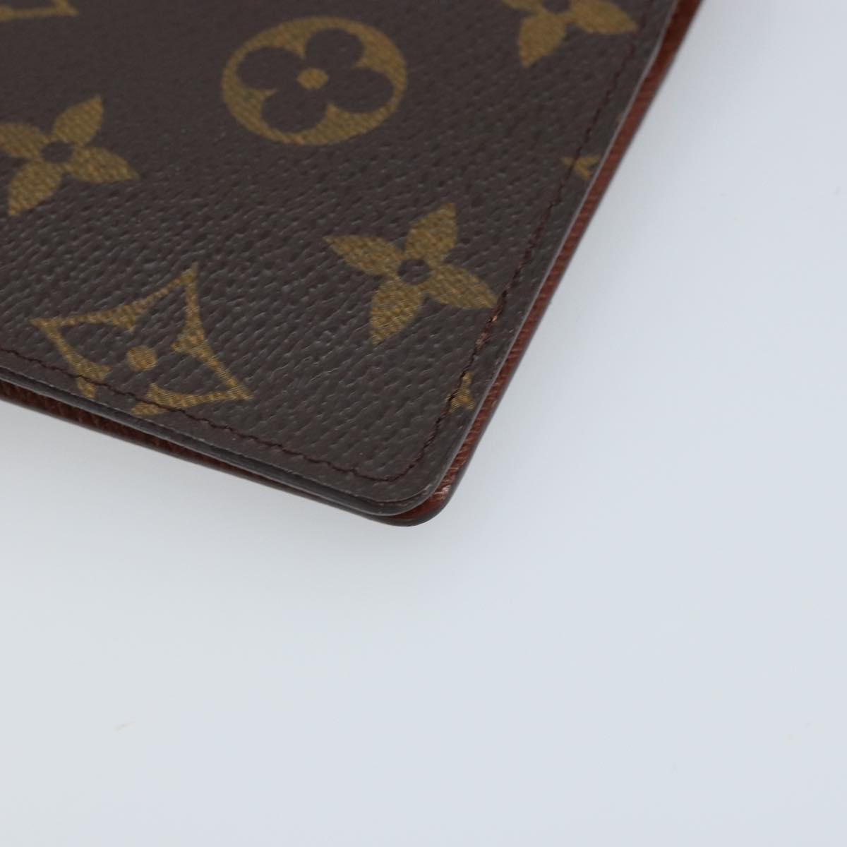 LOUIS VUITTON Monogram Agenda PM Day Planner Cover R20005 LV Auth BAZ313A