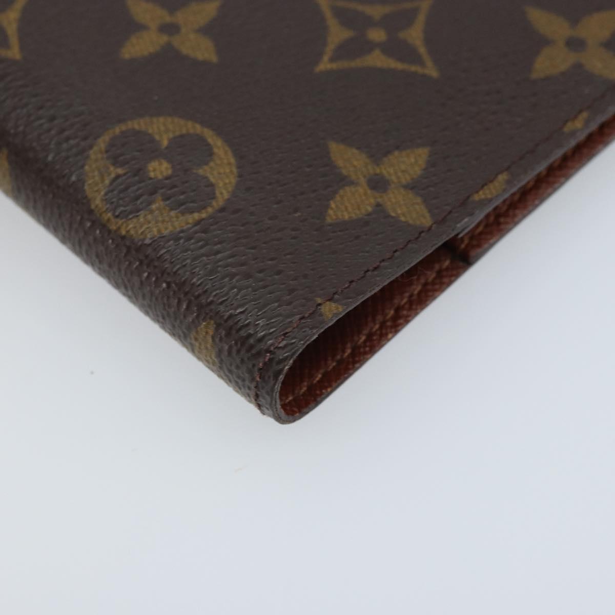LOUIS VUITTON Monogram Agenda PM Day Planner Cover R20005 LV Auth BAZ313A
