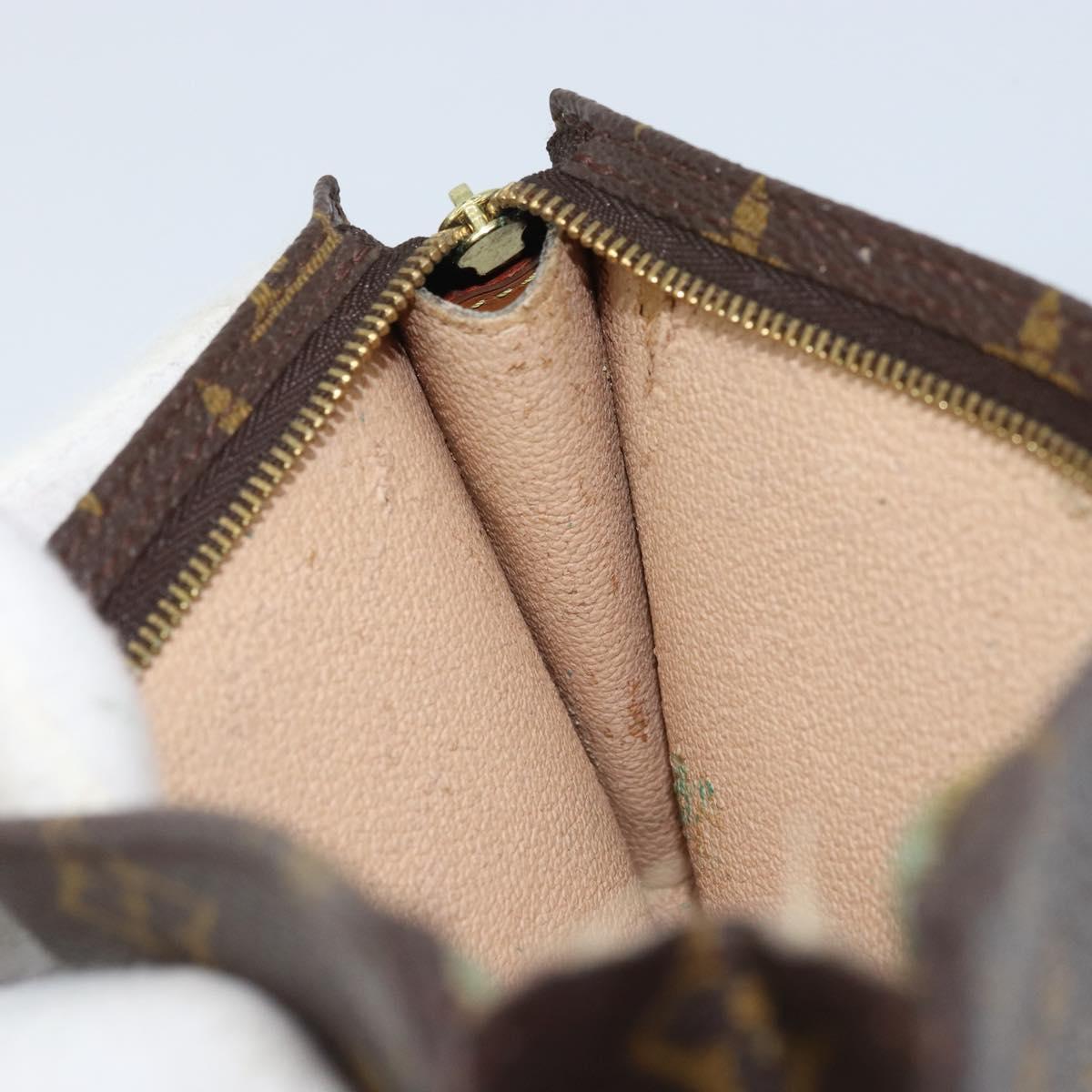 LOUIS VUITTON Monogram Bucket GM Accessory Pouch LV Auth BAZ318