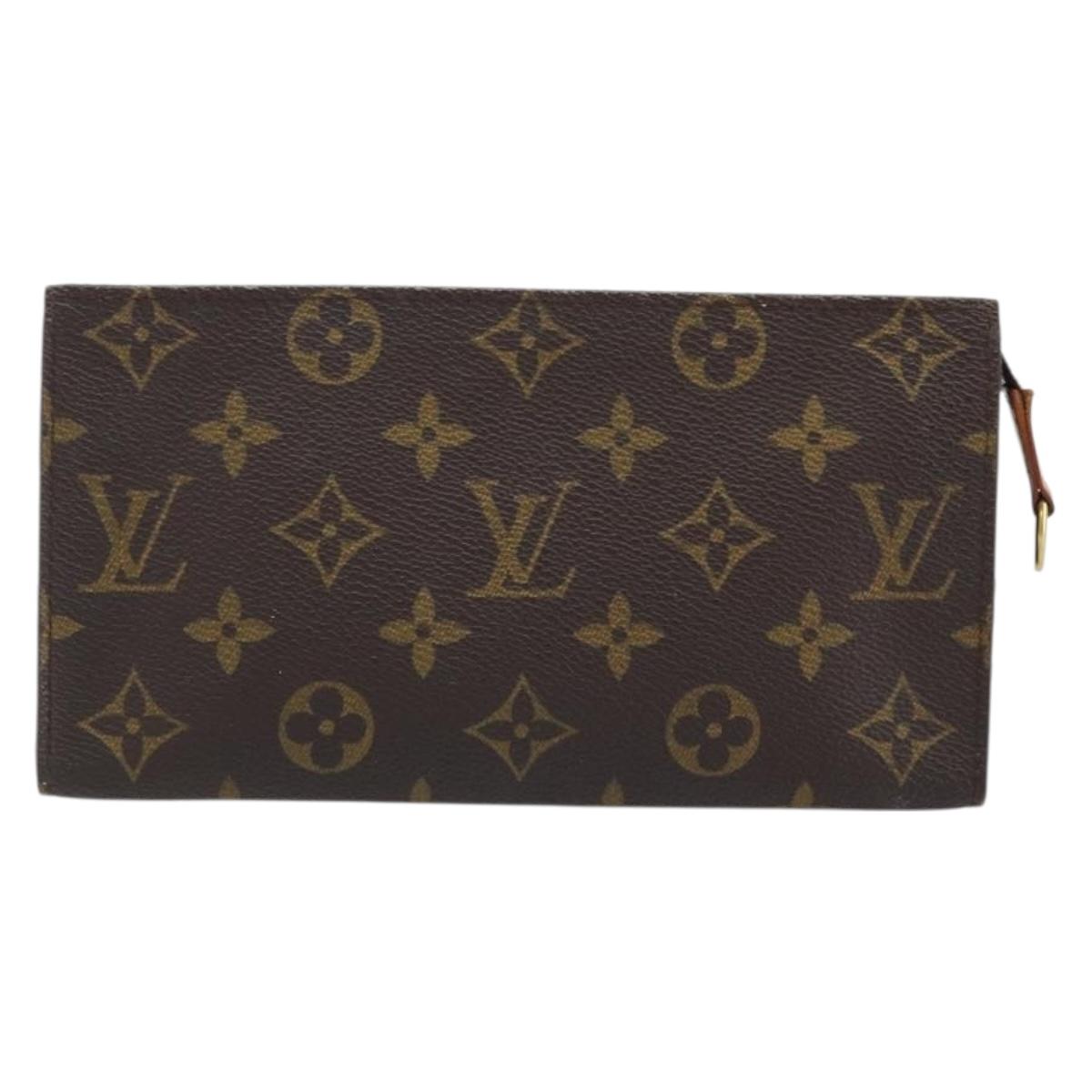 LOUIS VUITTON Monogram Bucket GM Accessory Pouch LV Auth BAZ318