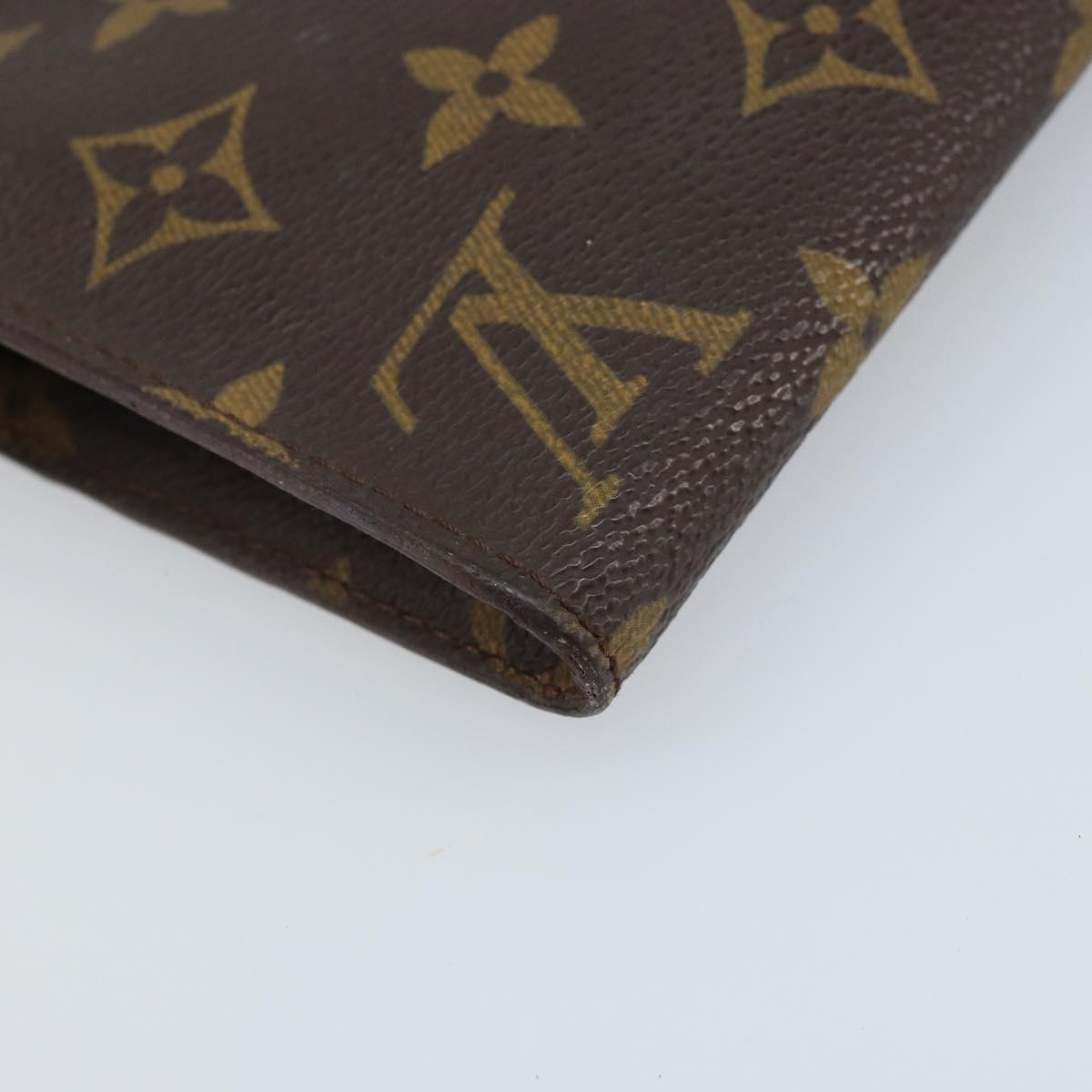 LOUIS VUITTON Monogram Bucket GM Accessory Pouch LV Auth BAZ320