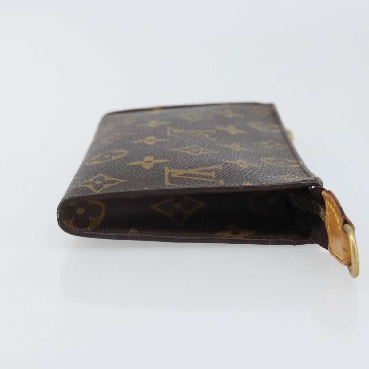 LOUIS VUITTON Monogram Bucket GM Accessory Pouch LV Auth BAZ320
