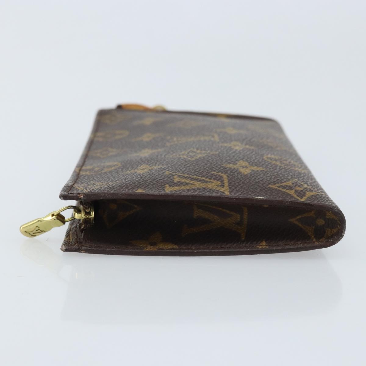 LOUIS VUITTON Monogram Bucket GM Accessory Pouch LV Auth BAZ320