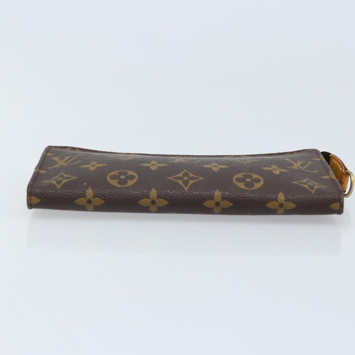 LOUIS VUITTON Monogram Bucket GM Accessory Pouch LV Auth BAZ320