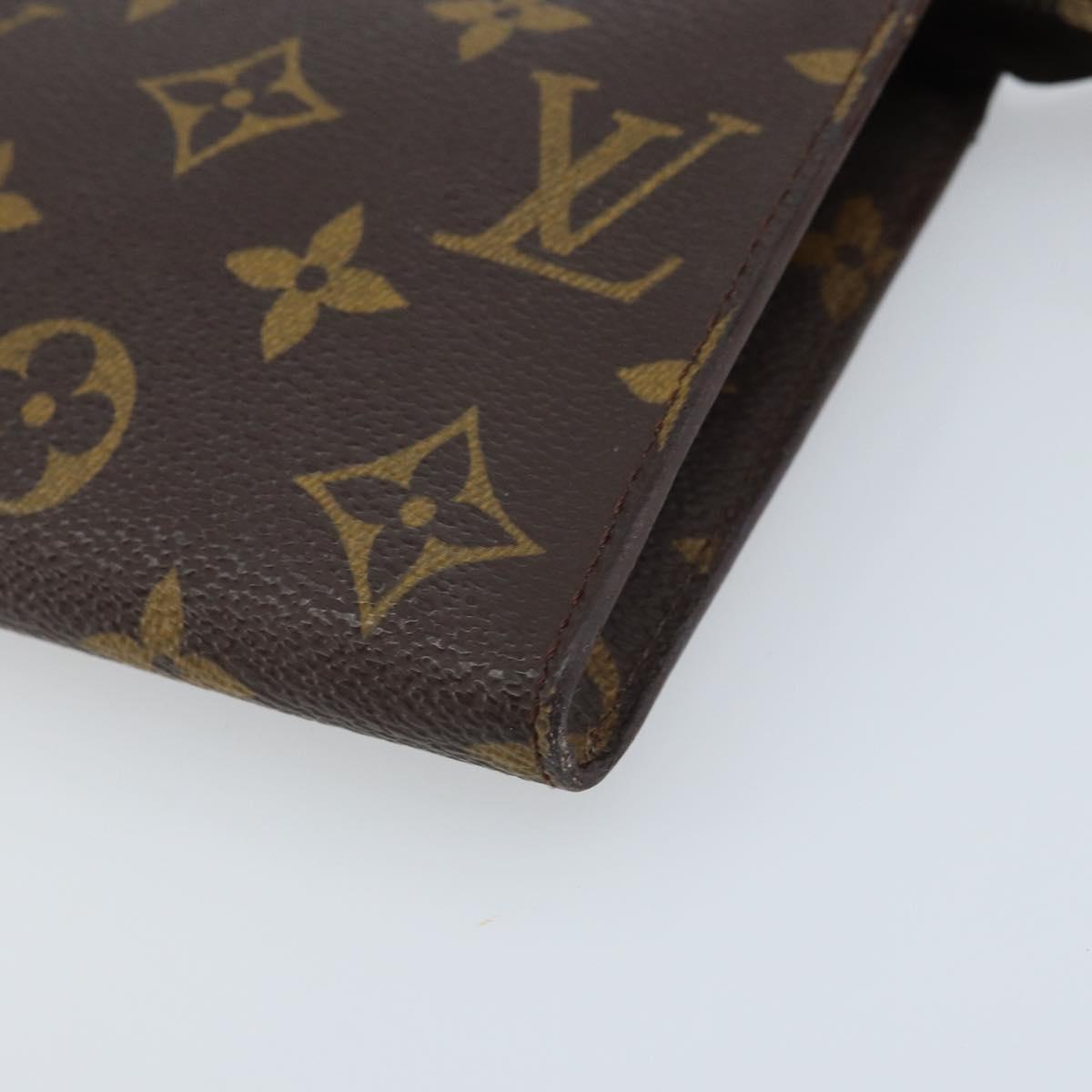 LOUIS VUITTON Monogram Bucket GM Accessory Pouch LV Auth BAZ320