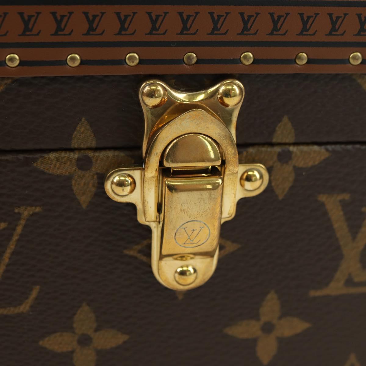 LOUIS VUITTON Monogram Pyramid Trunk M10052 LV Auth BAZ407SM