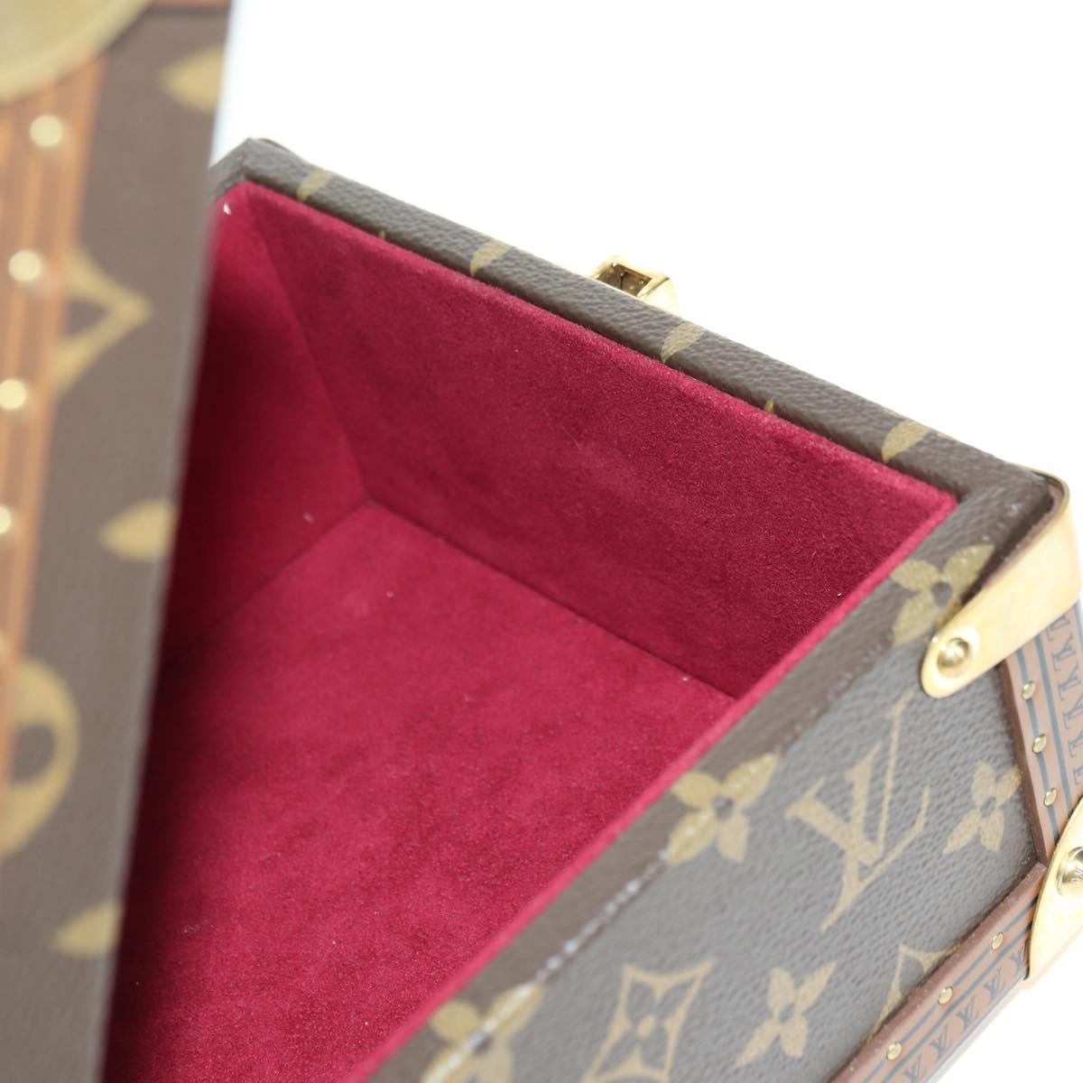 LOUIS VUITTON Monogram Pyramid Trunk M10052 LV Auth BAZ407SM