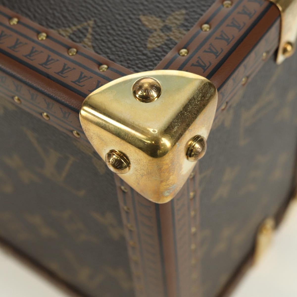 LOUIS VUITTON Monogram Pyramid Trunk M10052 LV Auth BAZ407SM