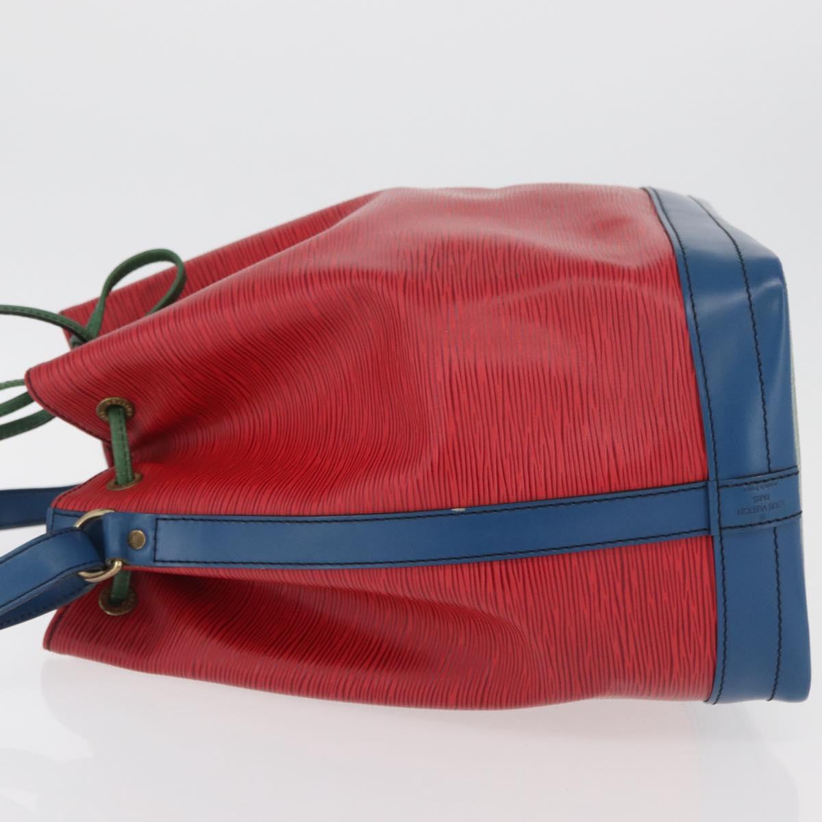 LOUIS VUITTON Epi Noe Shoulder Bag By color Red Blue M44084 LV Auth BAZ413A