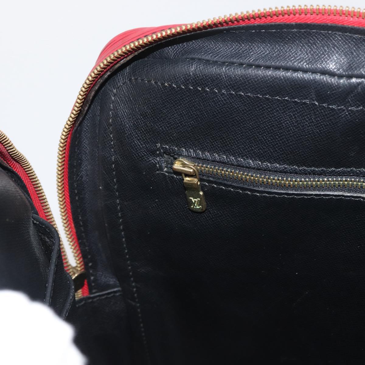 LOUIS VUITTON Epi Porte Documents Voyage Business Bag Red M54477 LV Auth BAZ449