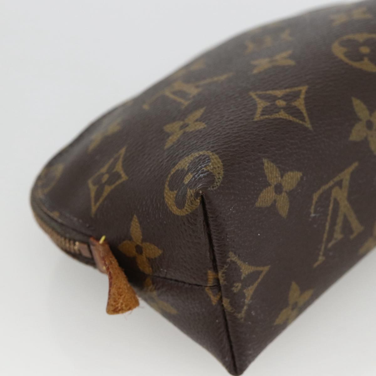 LOUIS VUITTON Monogram Pochette Cosmetic PM Pouch M43998 LV Auth BAZ462