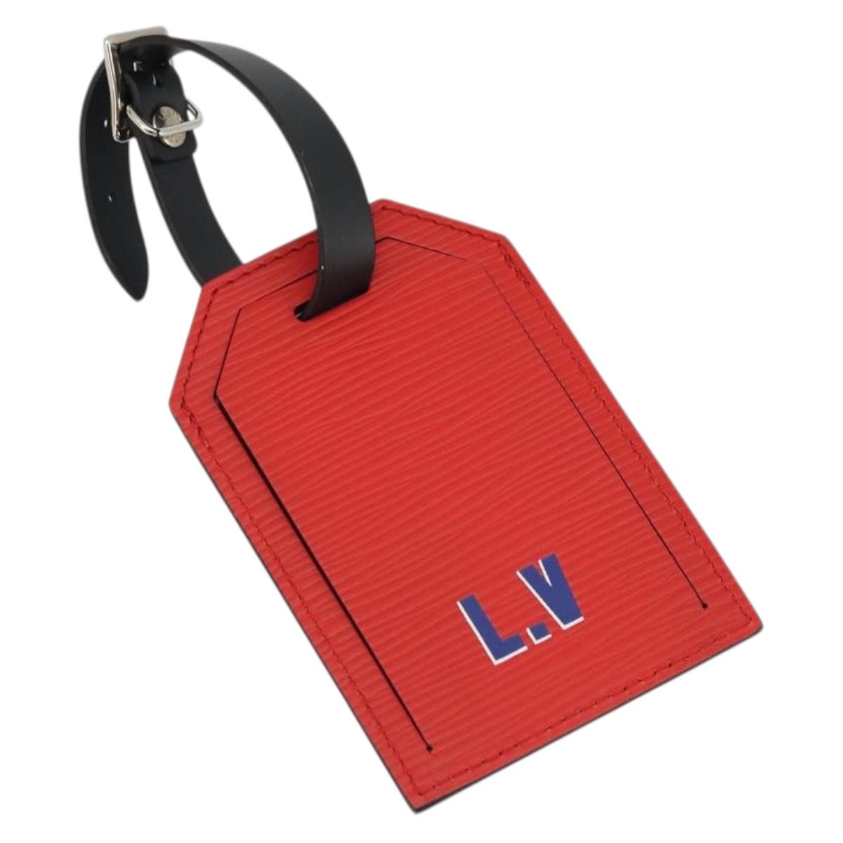 LOUIS VUITTON Epi FIFA World Cup Collaboration Porto Address Charm Auth BAZ509M