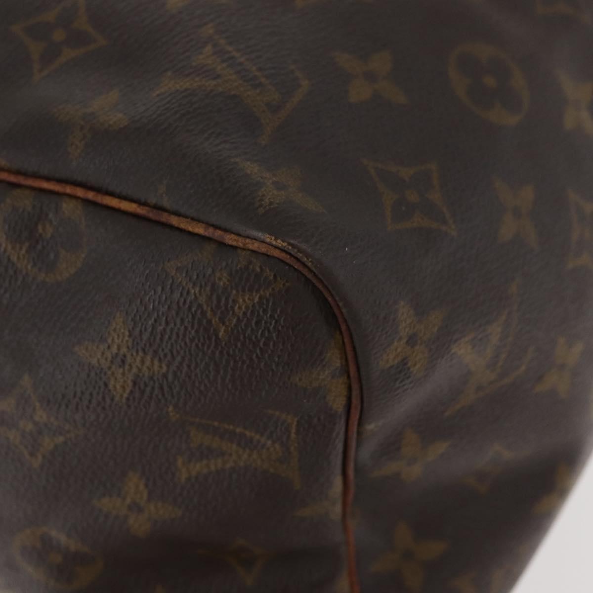 LOUIS VUITTON Monogram Speedy 30 Hand Bag M41526 LV Auth BAZ542