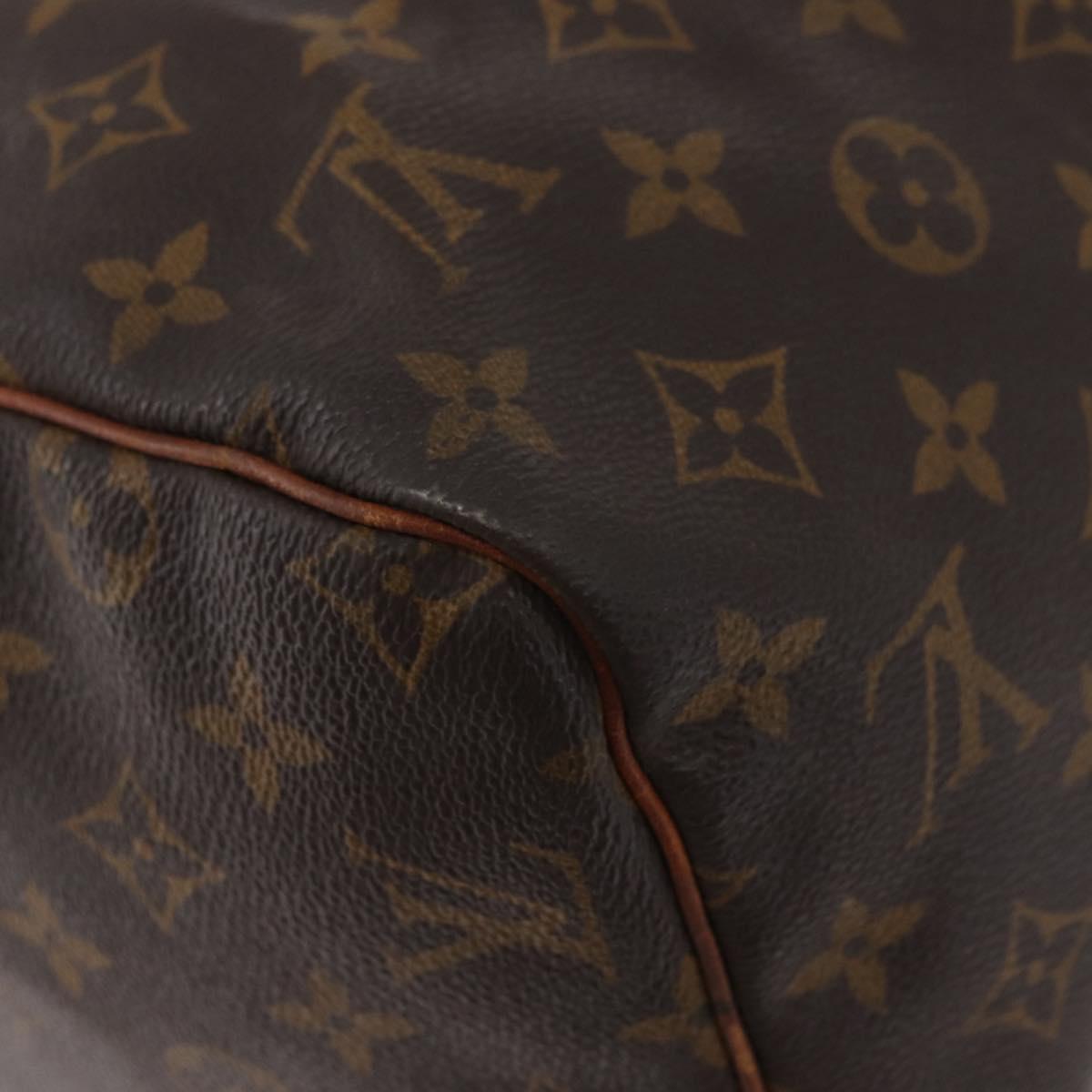 LOUIS VUITTON Monogram Speedy 30 Hand Bag M41526 LV Auth BAZ543
