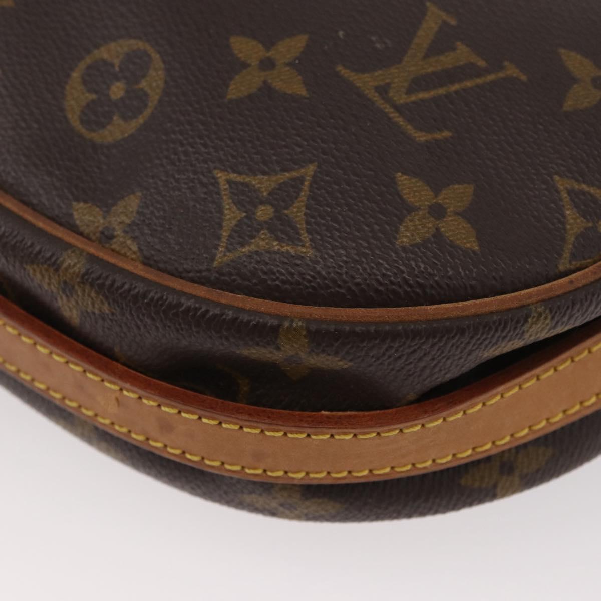 LOUIS VUITTON Monogram Jeune Fille MM Shoulder Bag M51226 LV Auth BAZ545