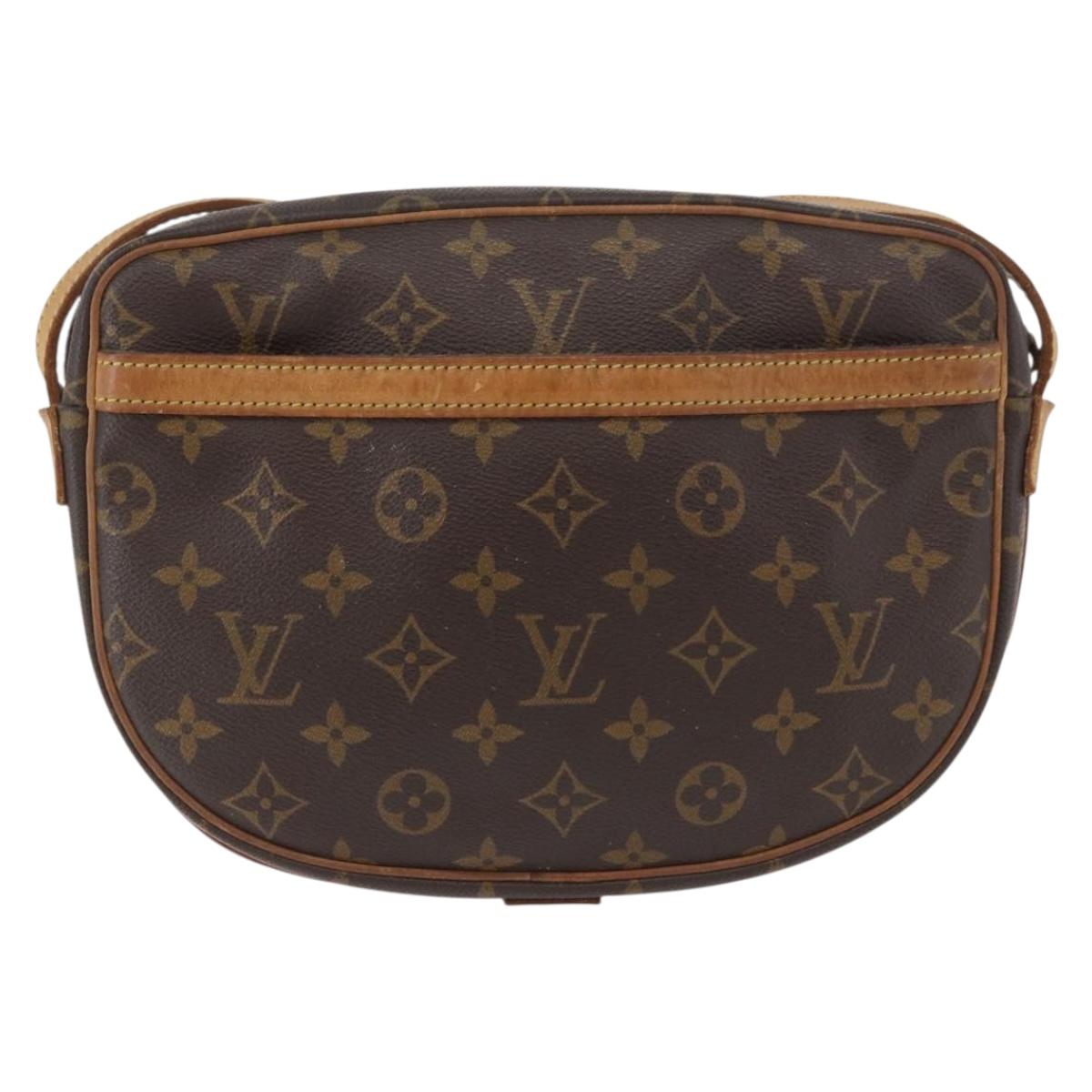 LOUIS VUITTON Monogram Jeune Fille MM Shoulder Bag M51226 LV Auth BAZ545