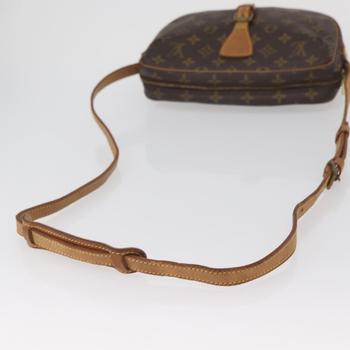 LOUIS VUITTON Monogram Jeune Fille MM Shoulder Bag M51226 LV Auth BAZ545