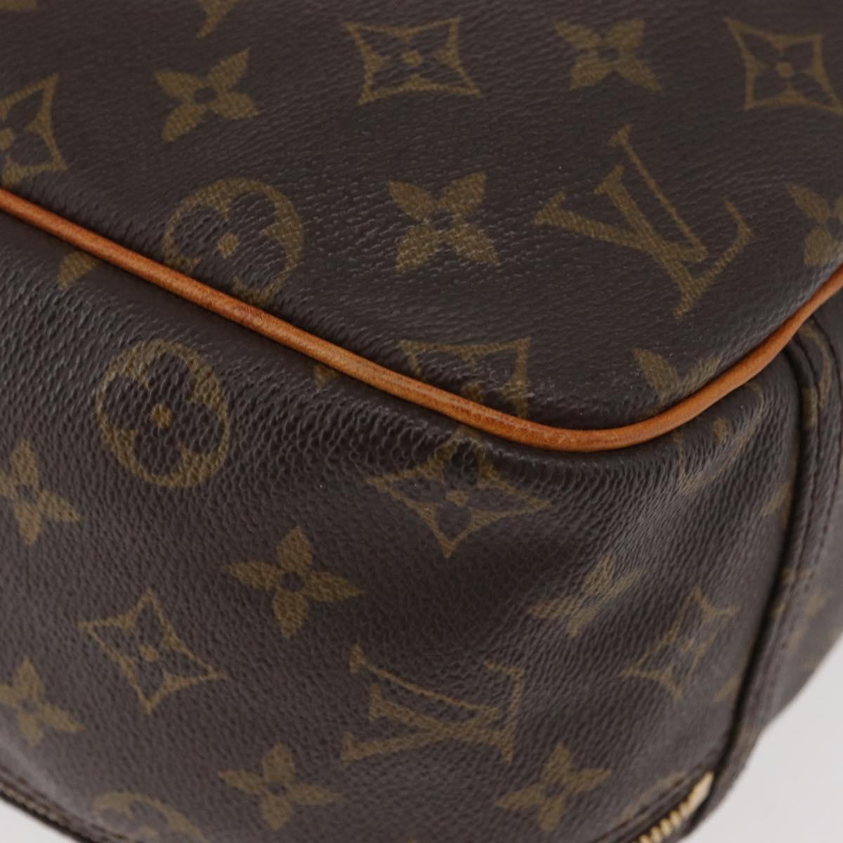 LOUIS VUITTON Monogram Excursion Hand Bag M41450 LV Auth BAZ587A