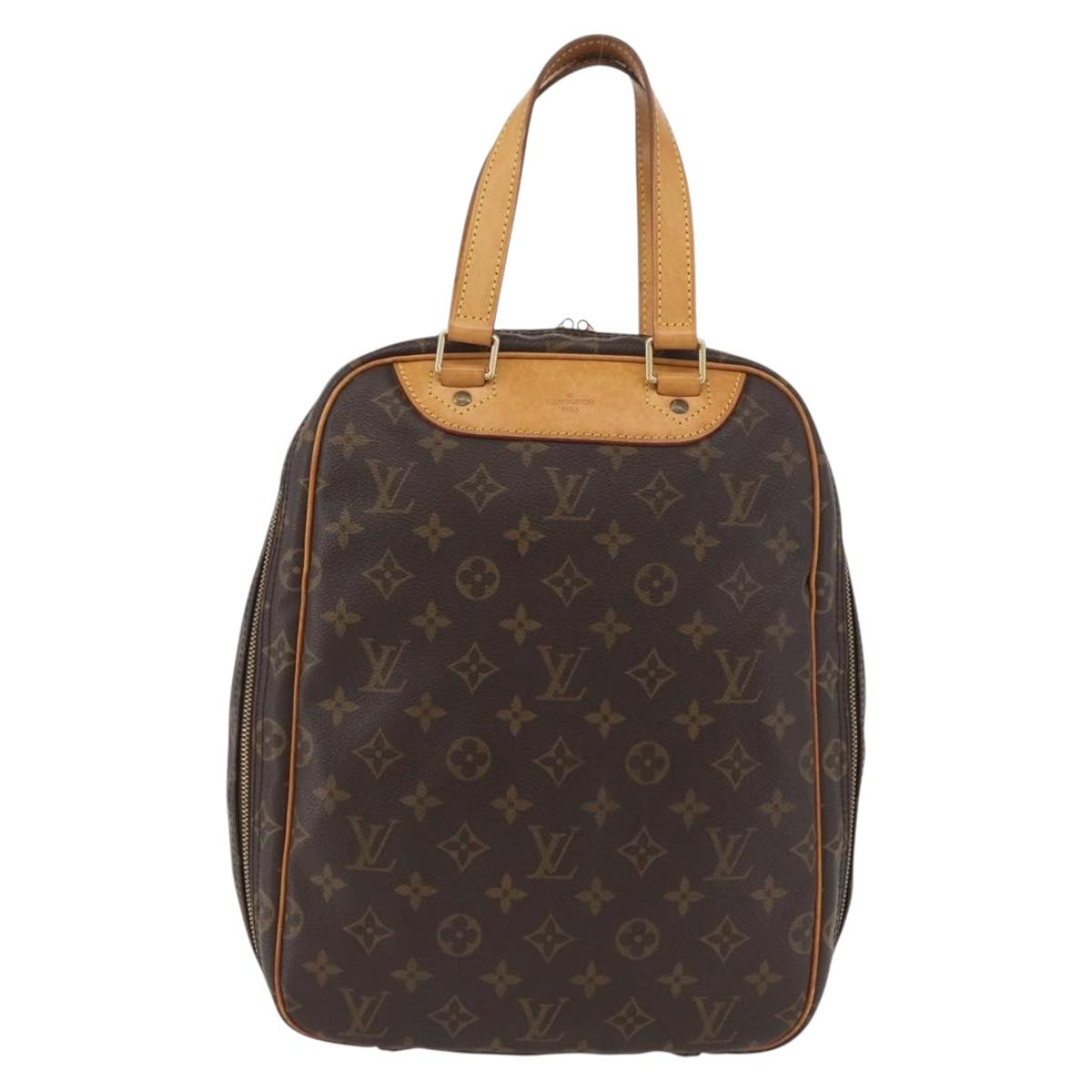 LOUIS VUITTON Monogram Excursion Hand Bag M41450 LV Auth BAZ587A