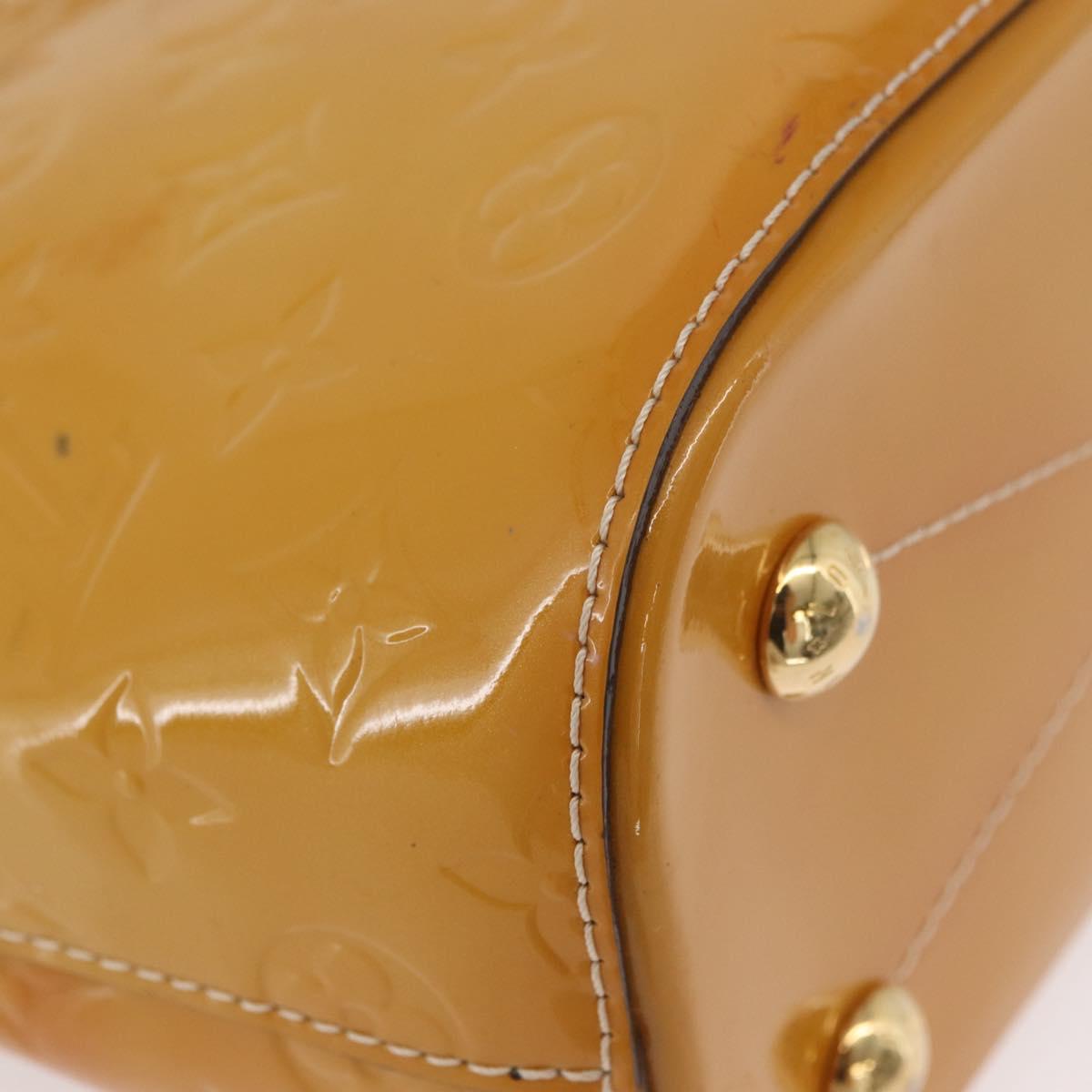 LOUIS VUITTON Vernis Montebello PM Hand Bag 2way Dunne M90167 LV Auth BAZ599