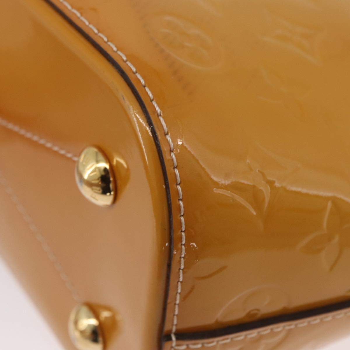 LOUIS VUITTON Vernis Montebello PM Hand Bag 2way Dunne M90167 LV Auth BAZ599