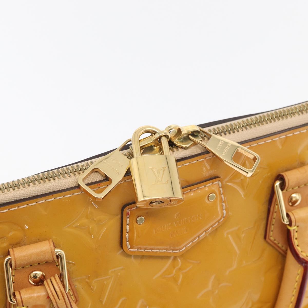 LOUIS VUITTON Vernis Montebello PM Hand Bag 2way Dunne M90167 LV Auth BAZ599