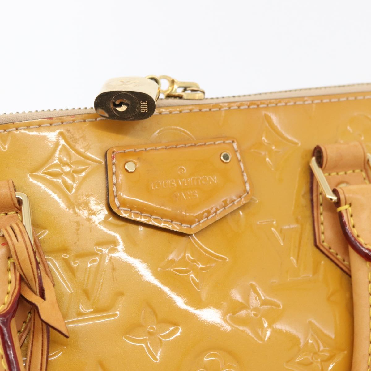 LOUIS VUITTON Vernis Montebello PM Hand Bag 2way Dunne M90167 LV Auth BAZ599