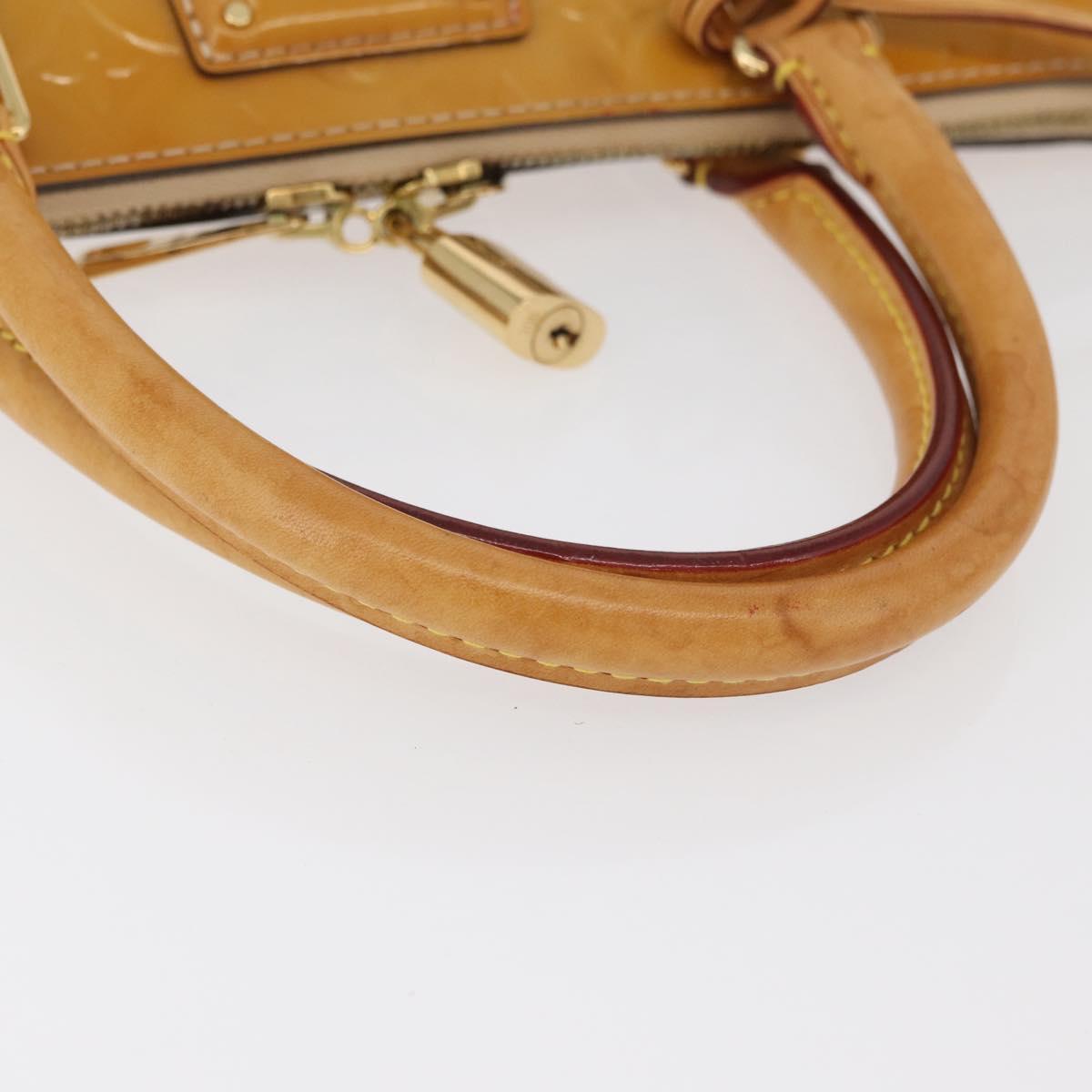 LOUIS VUITTON Vernis Montebello PM Hand Bag 2way Dunne M90167 LV Auth BAZ599