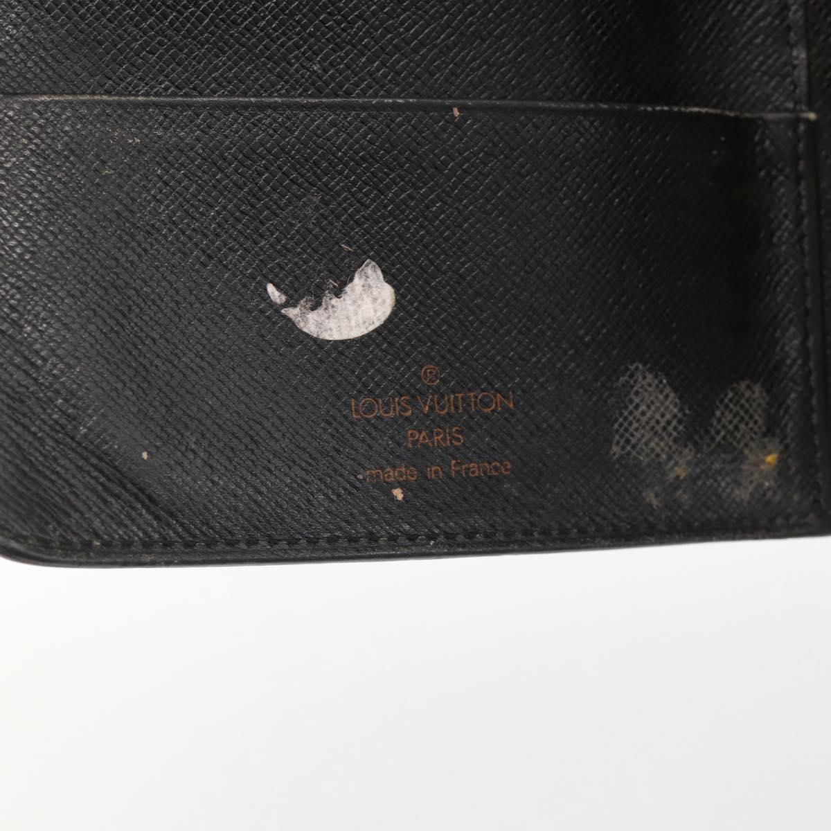 LOUIS VUITTON Epi Agenda MM Day Planner Cover Blue Myrtille R2004G Auth BAZ604