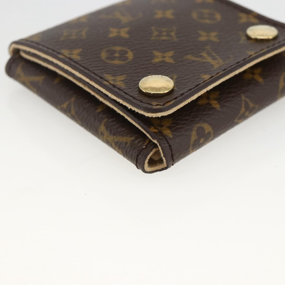 LOUIS VUITTON Monogram Accessory Case Jewelry Box LV Auth BAZ606A