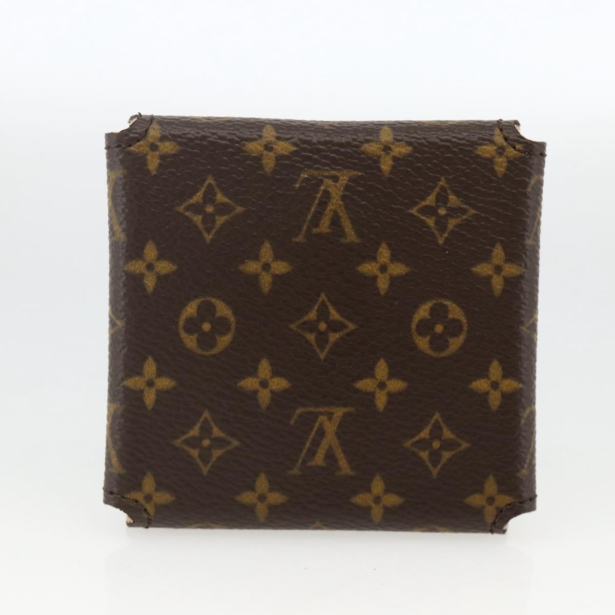 LOUIS VUITTON Monogram Accessory Case Jewelry Box LV Auth BAZ606A