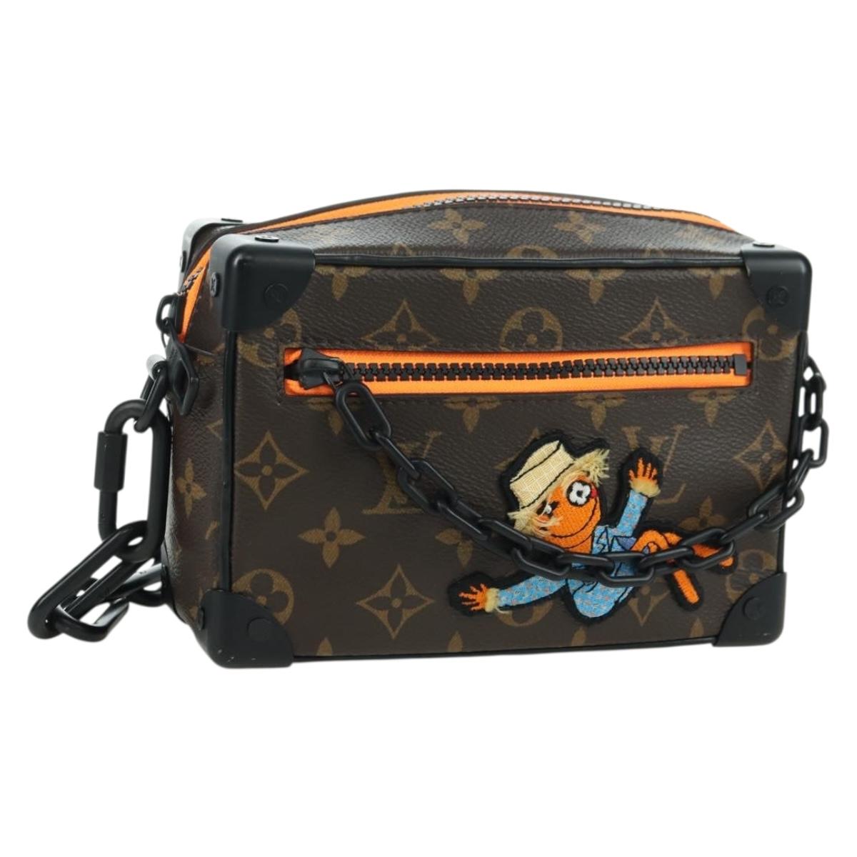 LOUIS VUITTON Monogram Soft Trunk LV Friend Shoulder Bag M80159 Auth BAZ612SAM