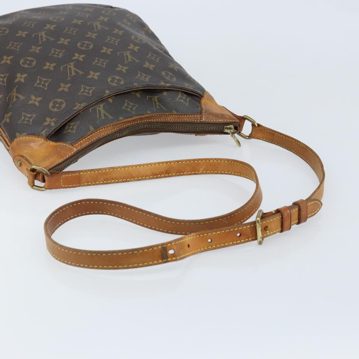 LOUIS VUITTON Monogram Odeon MM Shoulder Bag M56389 LV Auth BAZ643
