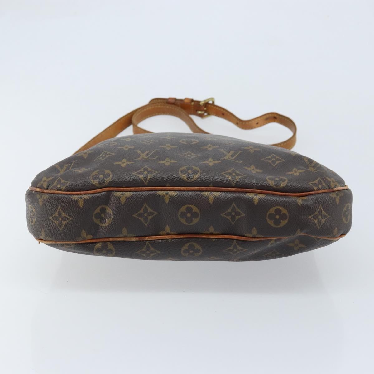 LOUIS VUITTON Monogram Odeon MM Shoulder Bag M56389 LV Auth BAZ643