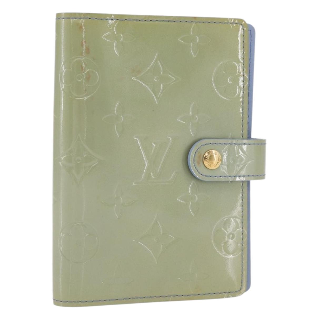 LOUIS VUITTON Monogram Vernis Agenda PM Day Planner Lavande R21005 Auth BAZ662