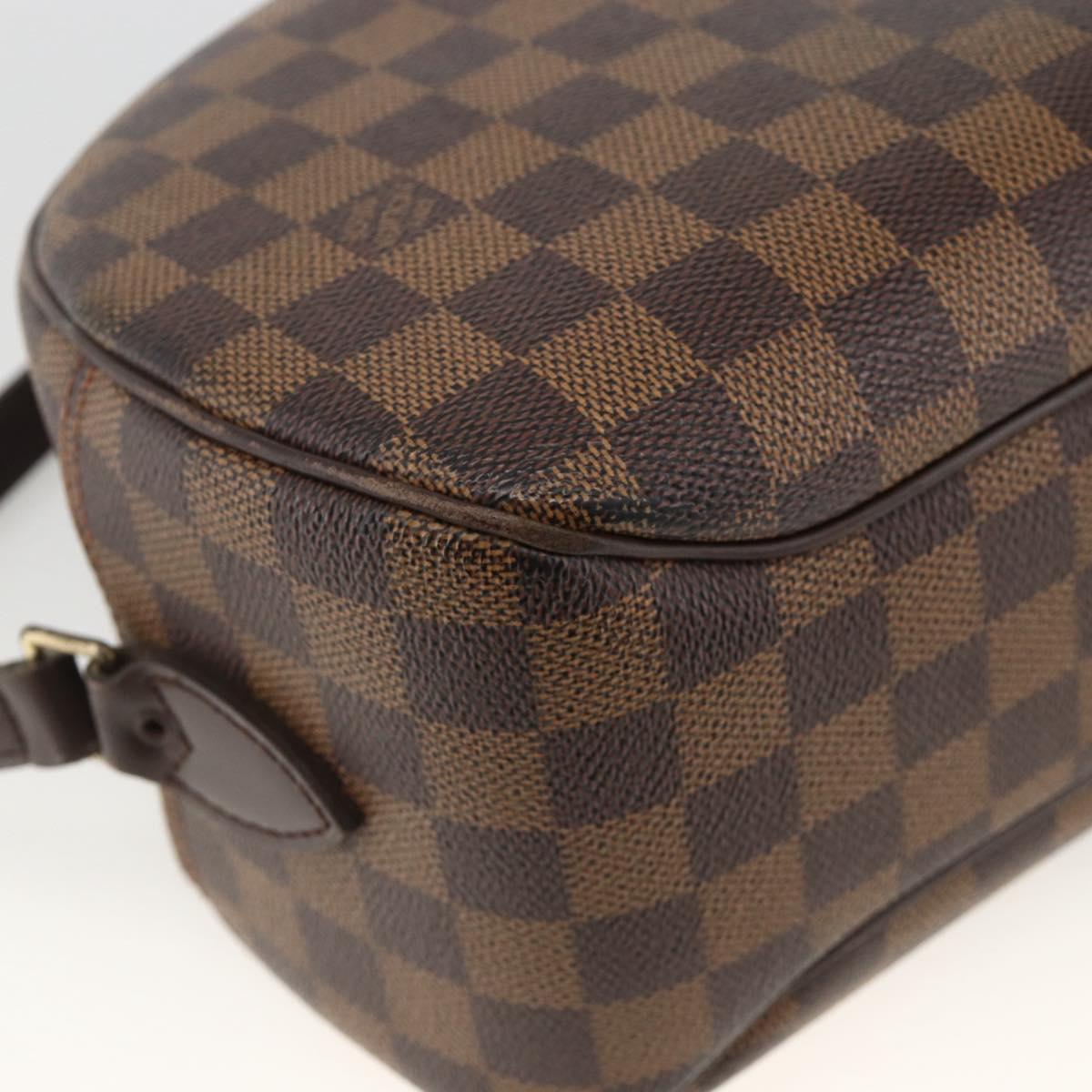 LOUIS VUITTON Damier Ebene Blois Shoulder Bag SPO N48095 LV Auth BAZ671
