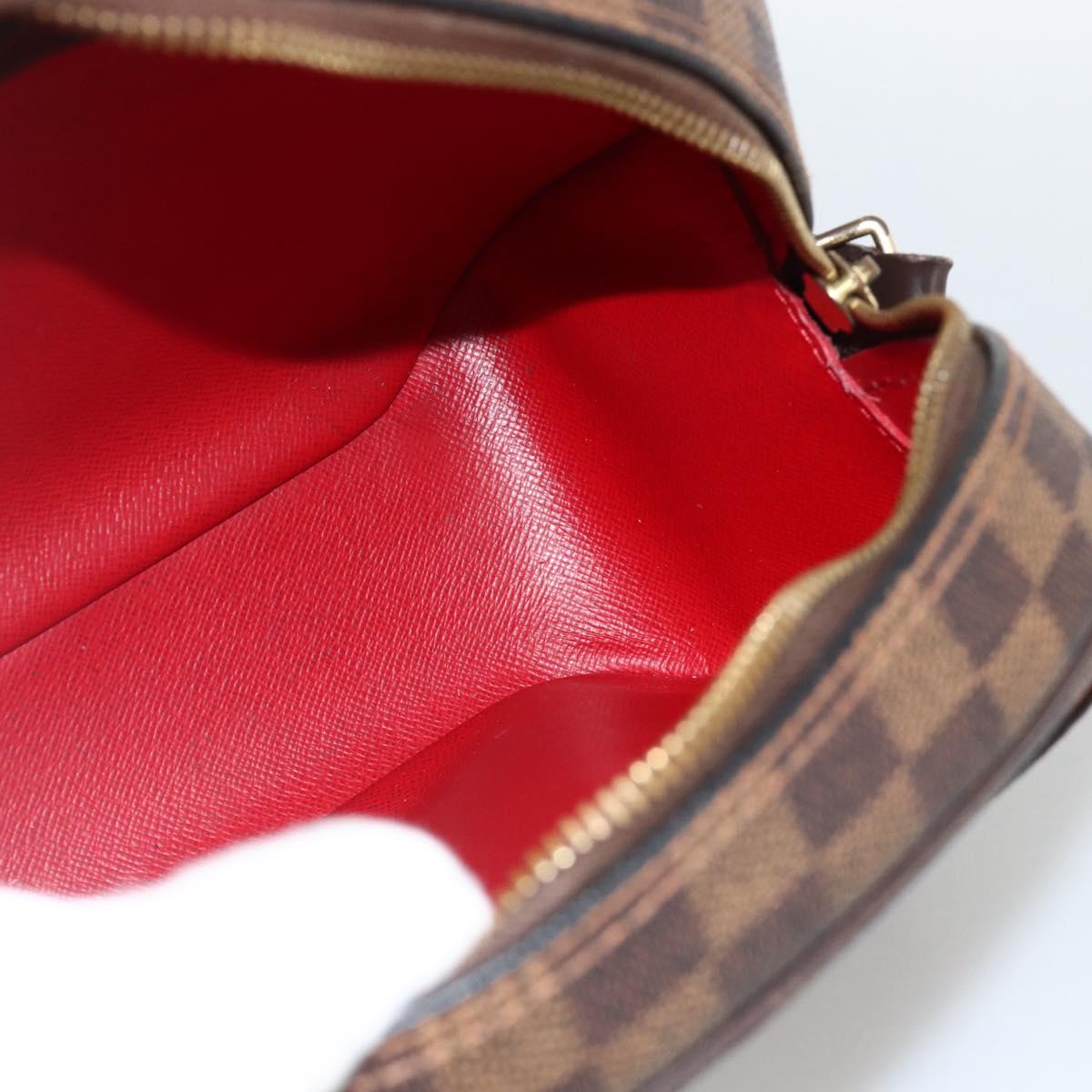 LOUIS VUITTON Damier Ebene Blois Shoulder Bag SPO N48095 LV Auth BAZ671